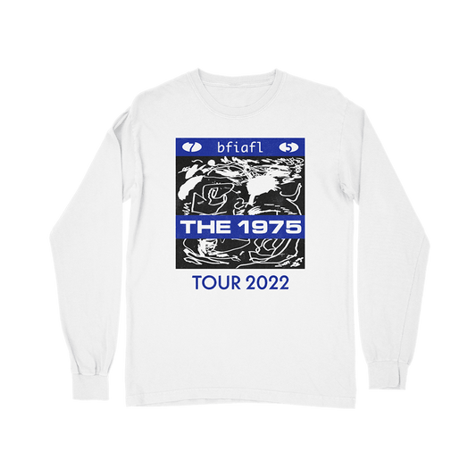 The 1975 Merch The 1975 Tour 2022 BFIAFL Doodle LS Sweatshirt Pop Band Gifts For Fans