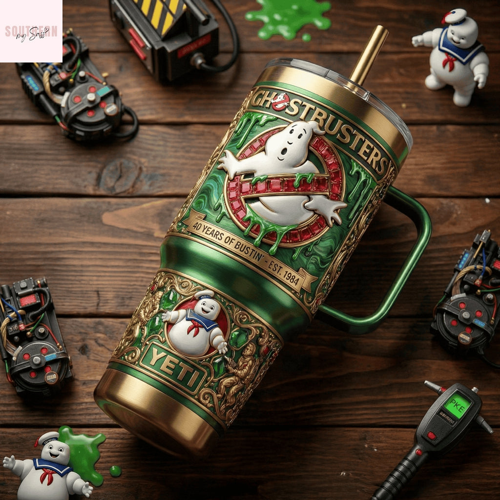 Ghostbusters 40 Years Of Bustin Tumbler