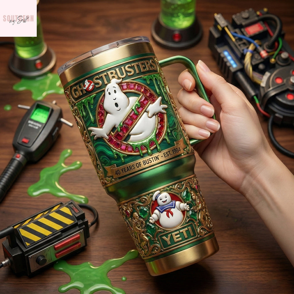 Ghostbusters 40 Years Of Bustin Tumbler