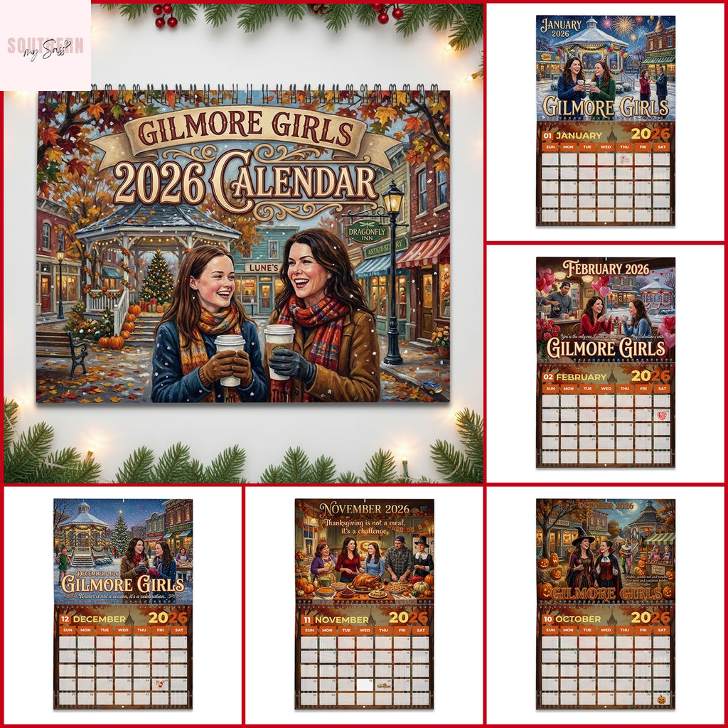 Gilmore Girls 2026 Wall Calendar