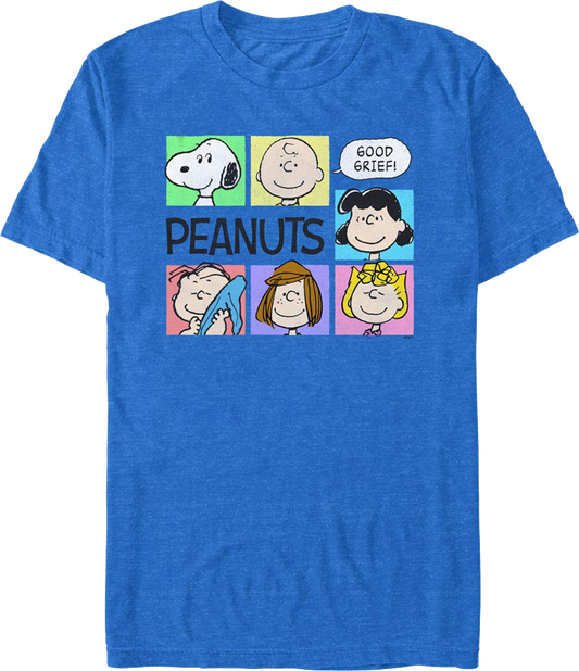 Good Grief Blocks Peanuts T-Shirt