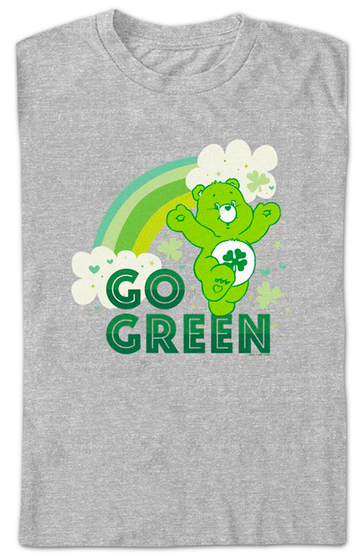 Good Luck Bear Go Green Care Bears T-Shirt