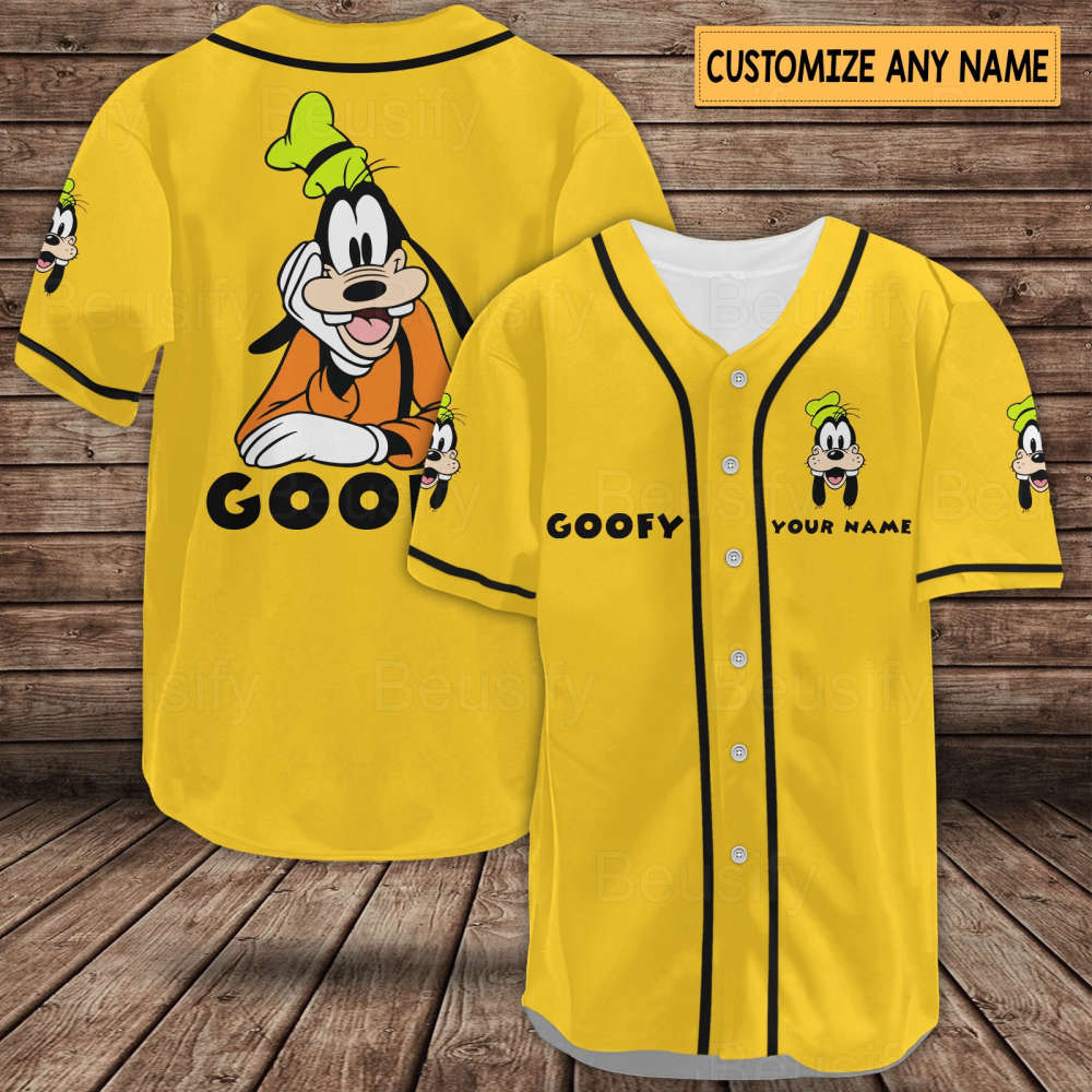 Goofy Baseball Jersey, Goofy Shirt, Goofy Jersey - lylyprint.com
