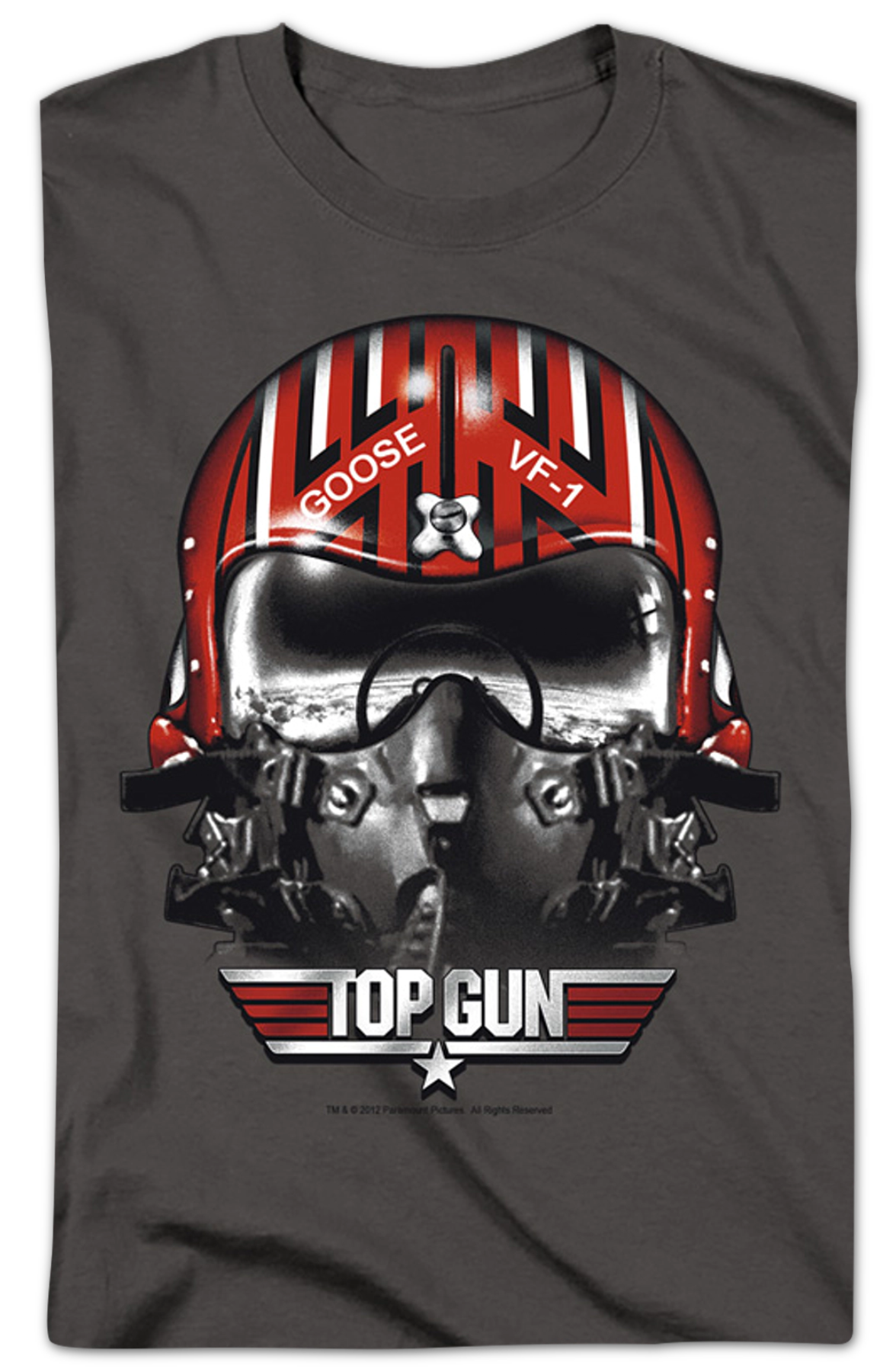Goose Helmet Top Gun T-Shirt