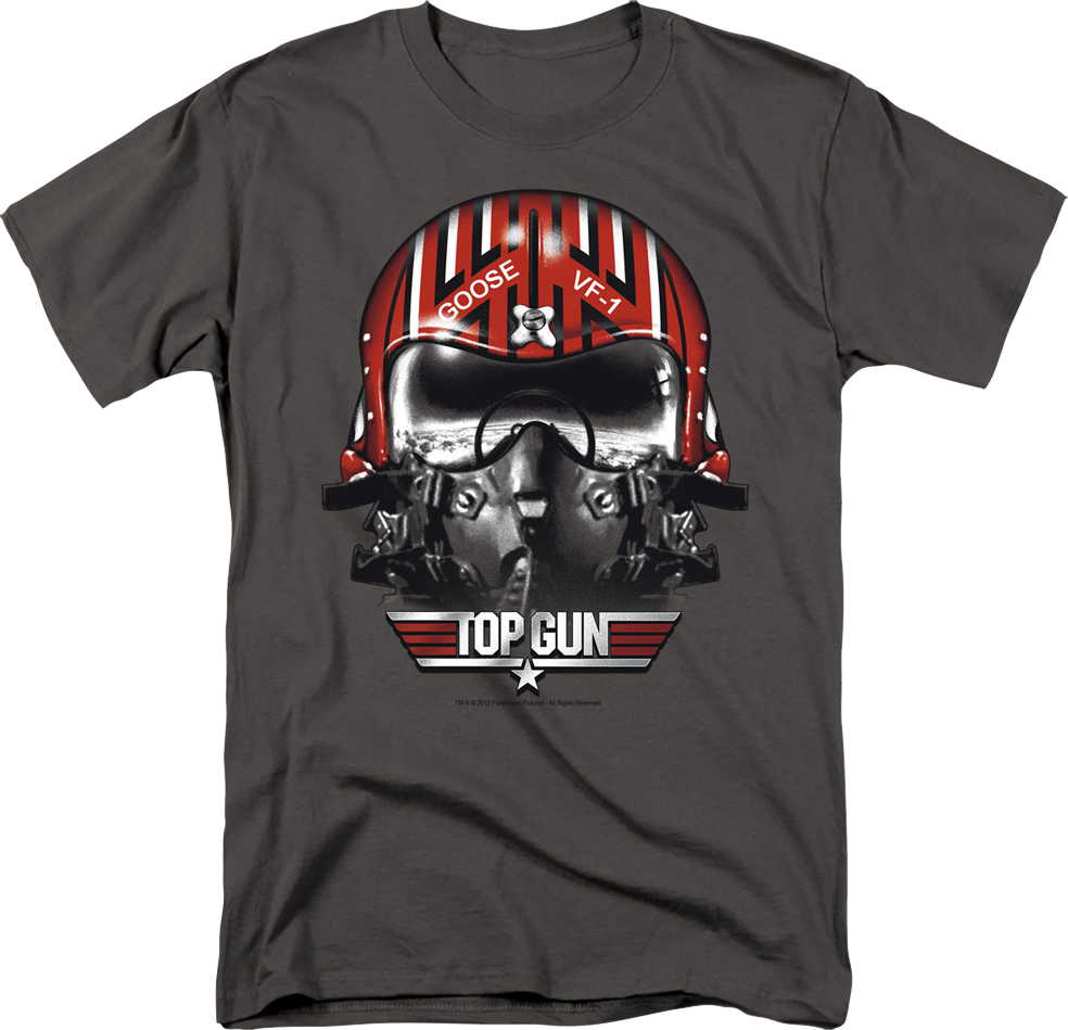 Goose Helmet Top Gun T-Shirt