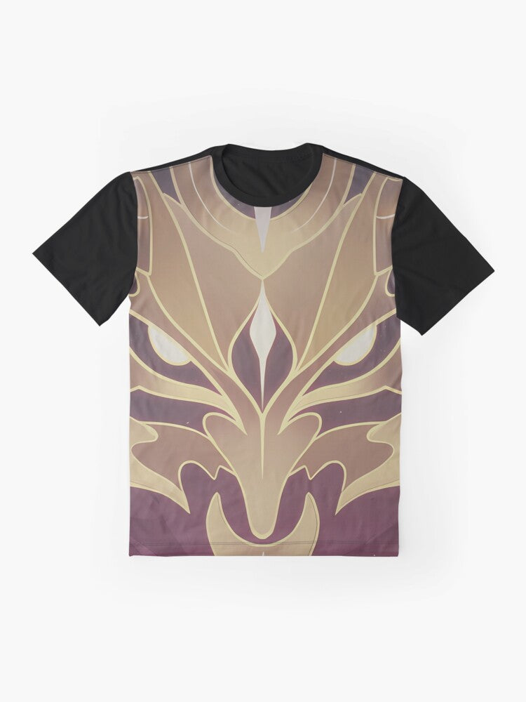 Arataki Itto Namecard | Genshin Impact Graphic T-Shirt
