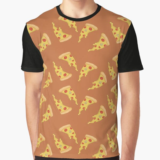 All the Pizza Graphic T-Shirt