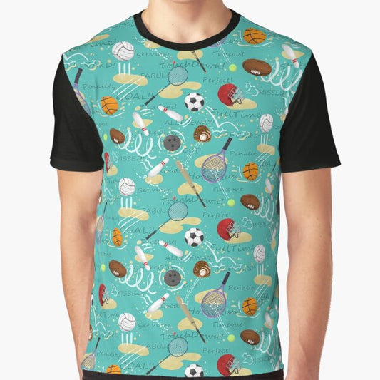 Beach sports equipment Graphic T-Shirt