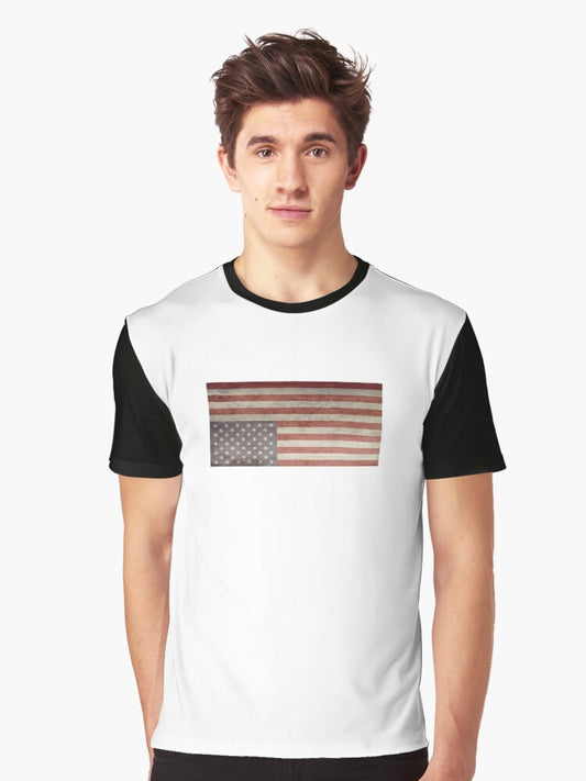 Anarchy US Socks Graphic T-Shirt