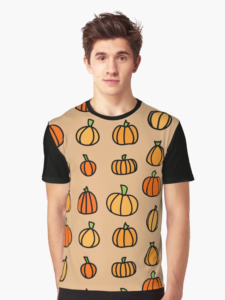 Hallowe'en Orange Pumpkins | Scenery found in the Fall (or Autumn if you prefer) | babyRAGE Item #I0026A Graphic T-Shirt