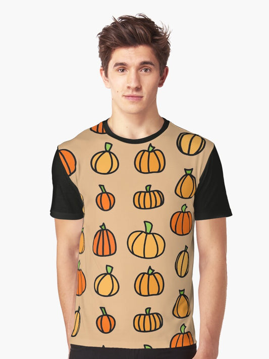 Hallowe'en Orange Pumpkins | Scenery found in the Fall (or Autumn if you prefer) | babyRAGE Item #I0026A Graphic T-Shirt