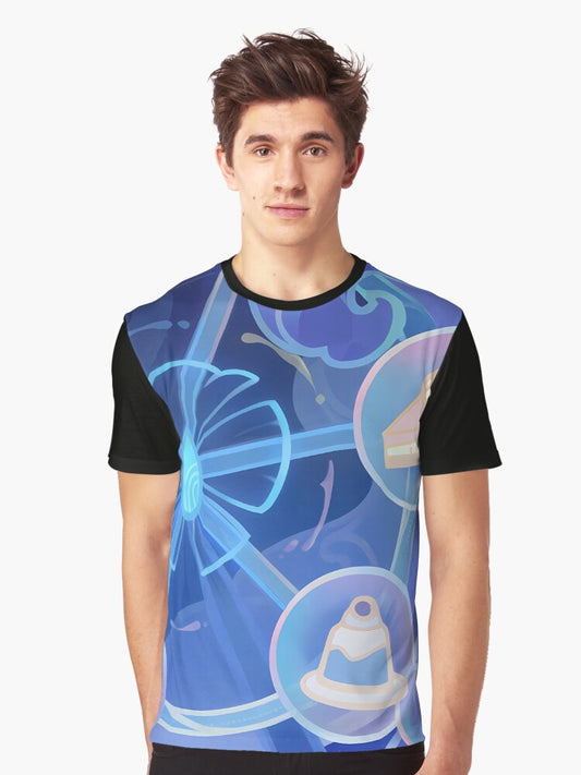 Furina Namecard | Genshin Impact Graphic T-Shirt