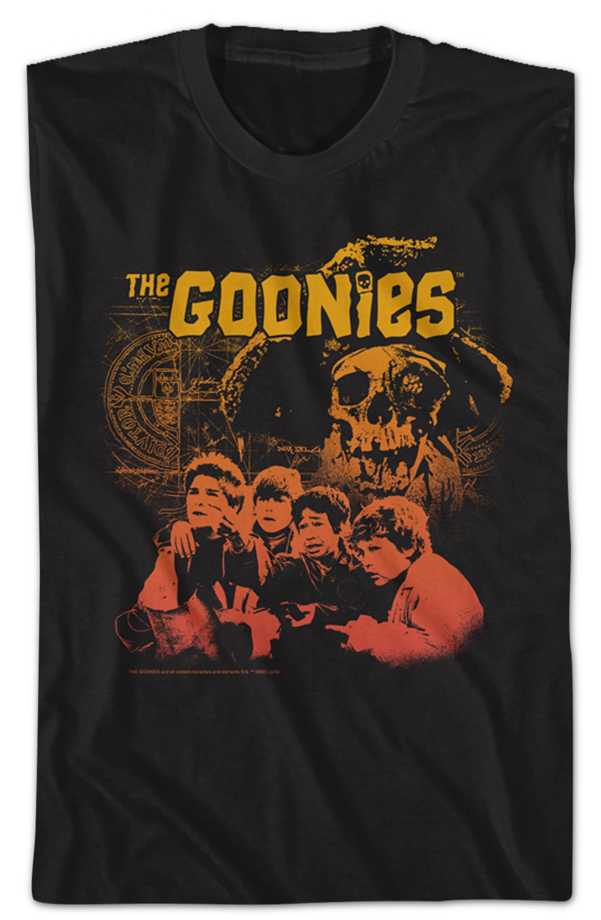 Gradient Collage Goonies T-Shirt