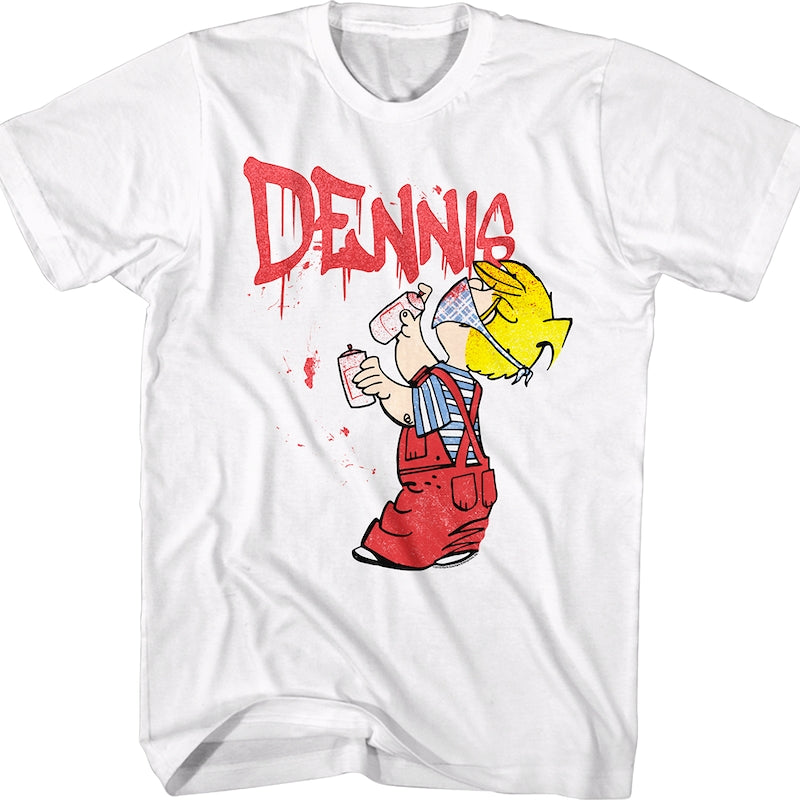 Graffiti Dennis the Menace T-Shirt
