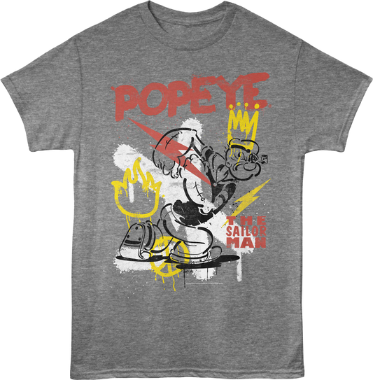 Graffiti Popeye T-Shirt