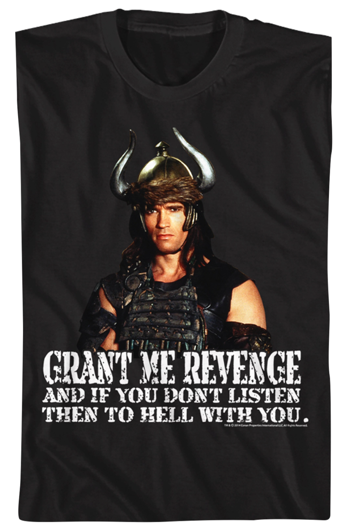 Grant Me Revenge Conan The Barbarian Shirt