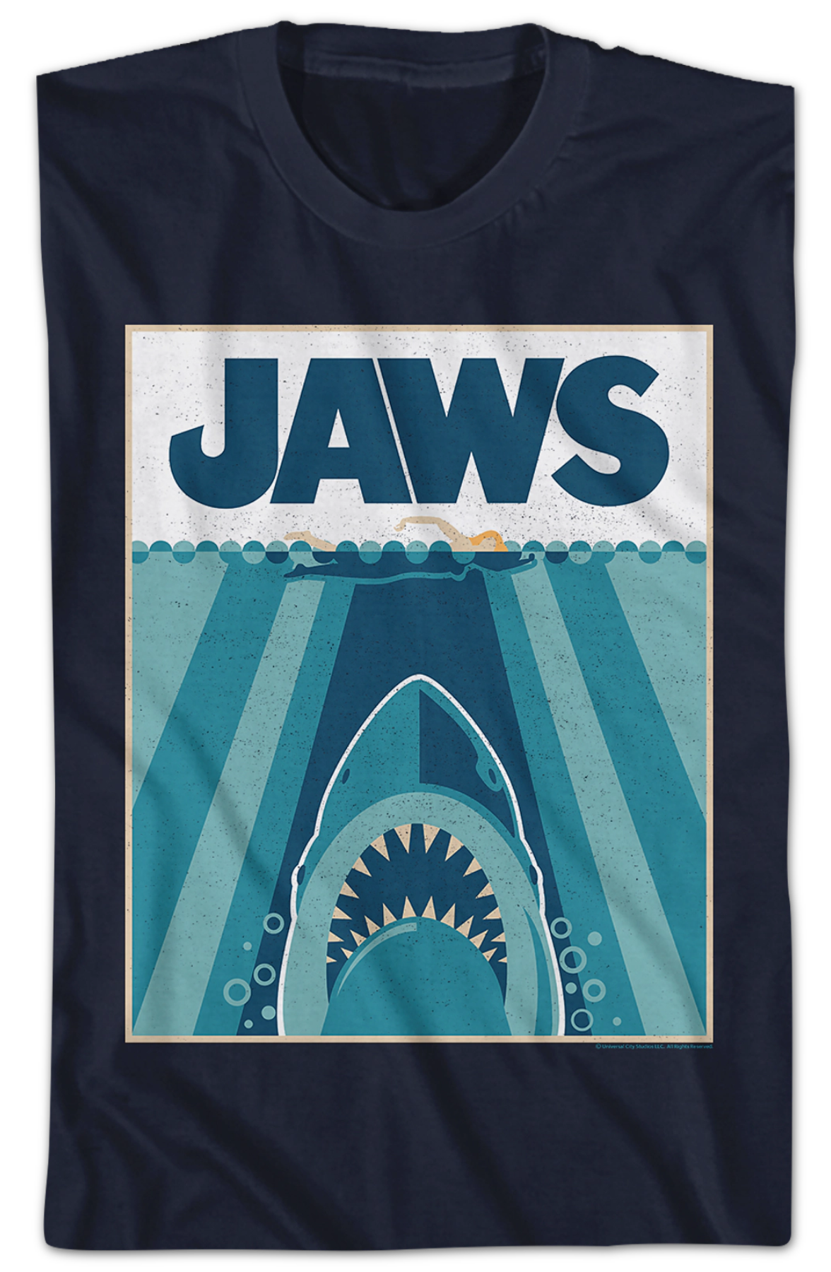 Graphic Poster Jaws T-Shirt