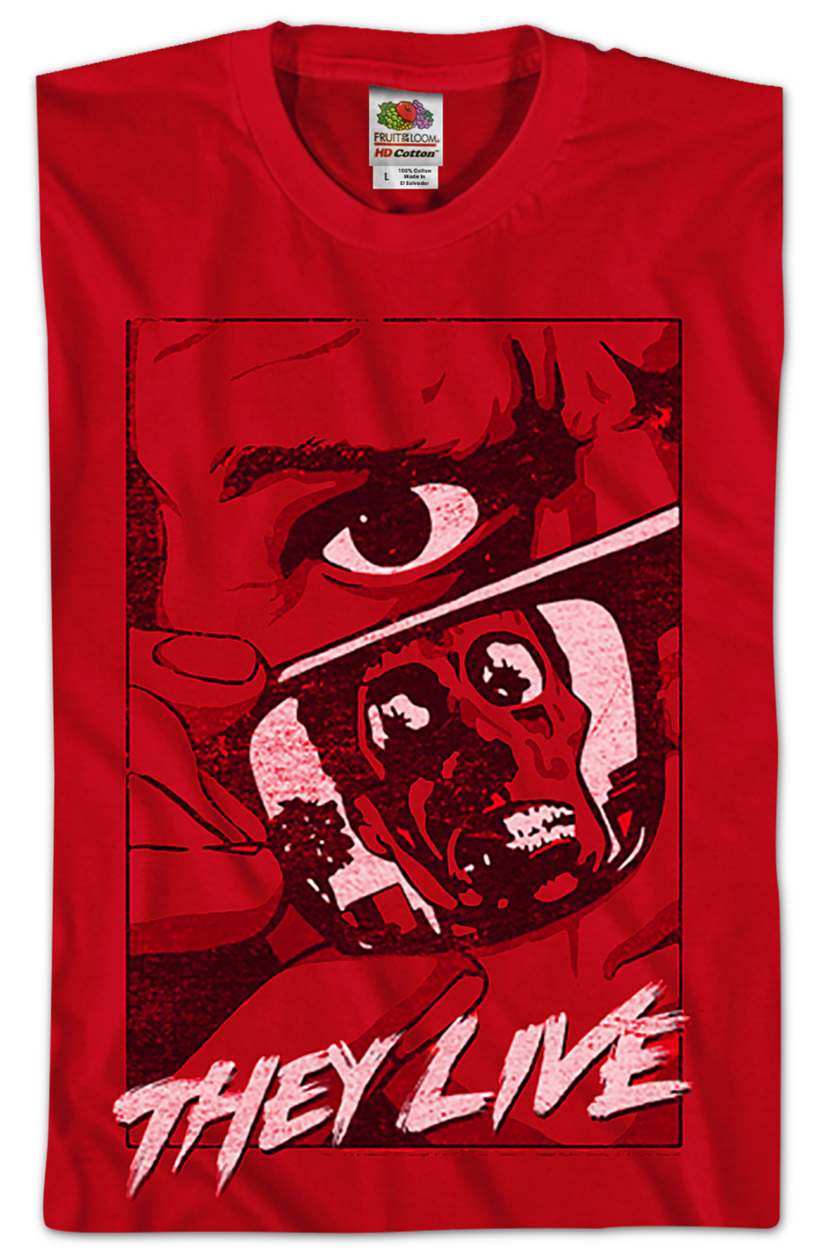 Graphic Poster They Live T-Shirt