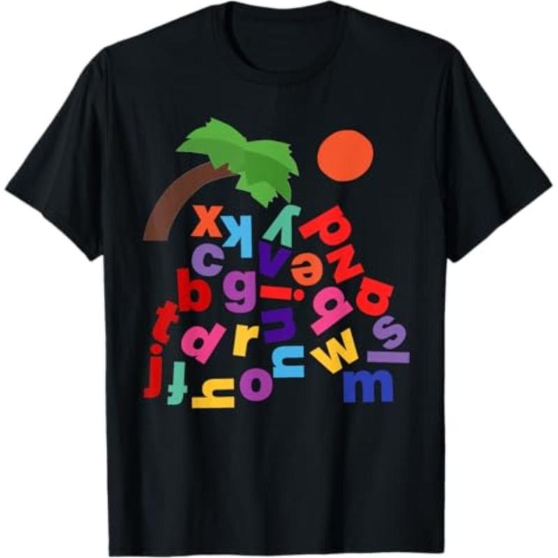 graphic tees Alphabet Boom Tree T-Shirt Hoodie, Sweatshirt | HypeCrazeTee.com