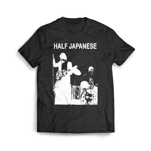 Graphic Half Japanese Rock Music Men's T-Shirt