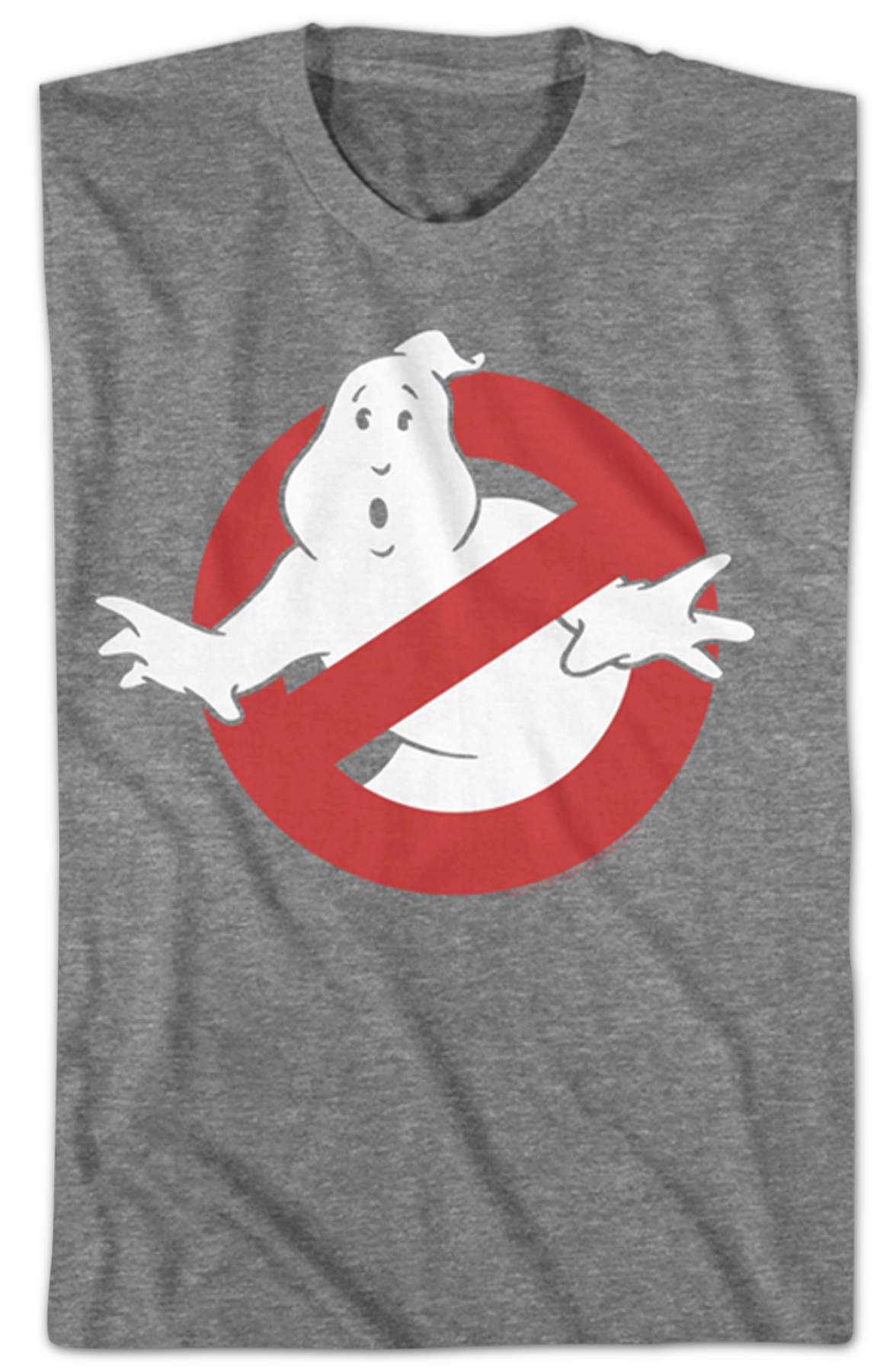 Graphite Ghostbusters Logo T-Shirt