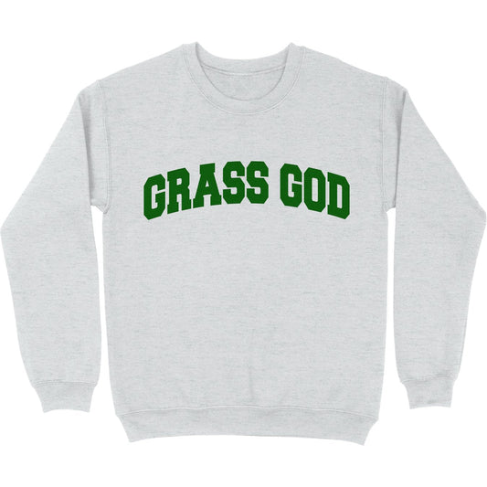 Grass God Crewneck Sweatshirt