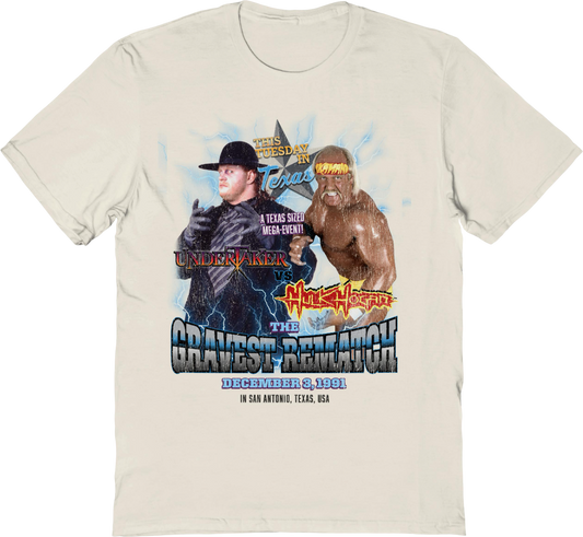 Gravest Rematch Undertaker vs. Hulk Hogan T-Shirt