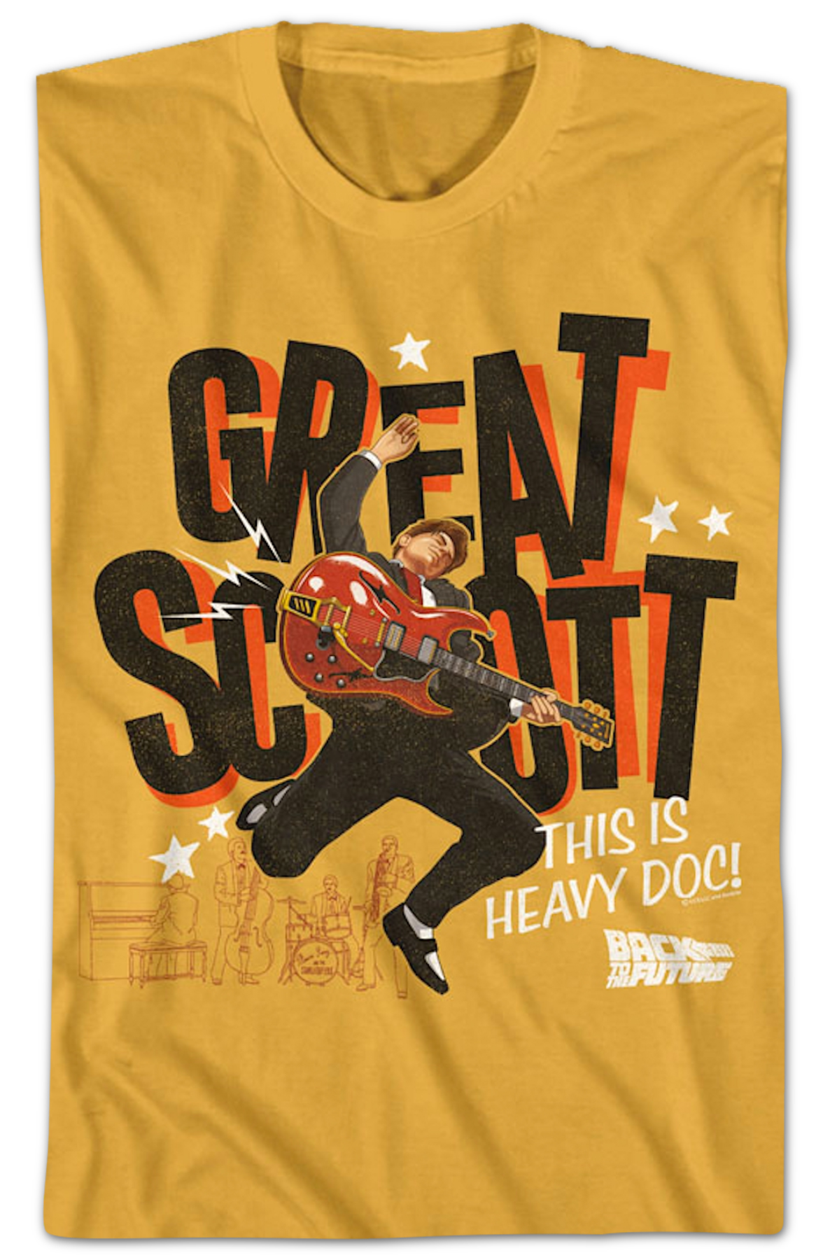 Great Scott Guitar Solo Back To The Future T-Shirt