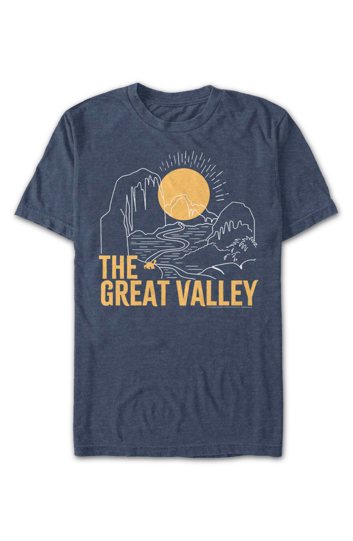 Great Valley Sketch Land Before Time T-Shirt