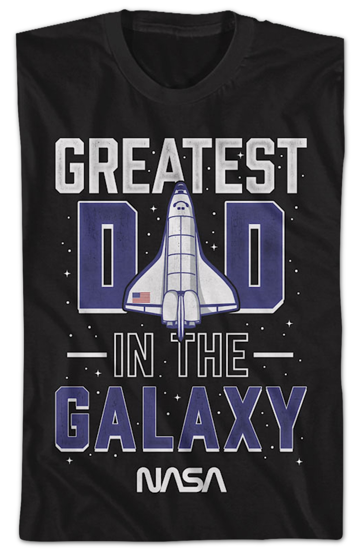 Greatest Dad In The Galaxy NASA T-Shirt