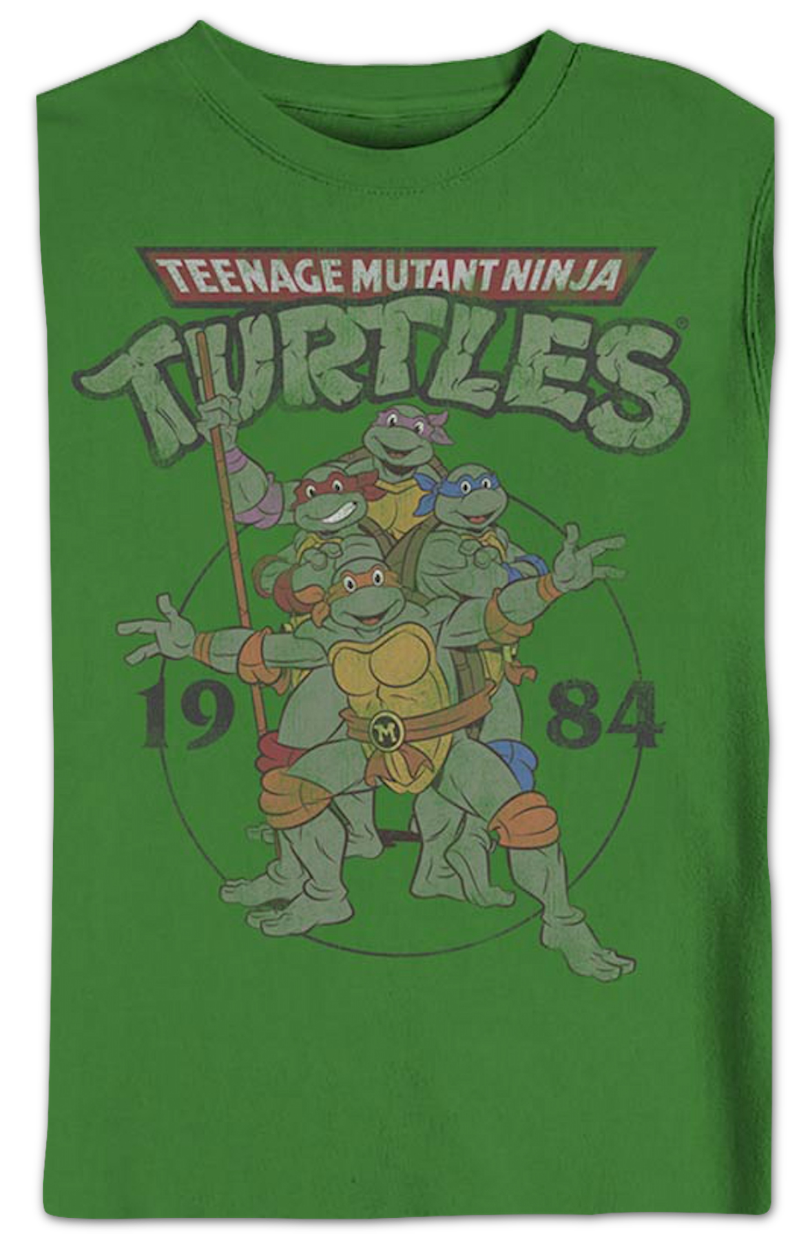 Green 1984 Teenage Mutant Ninja Turtles Sweatshirt
