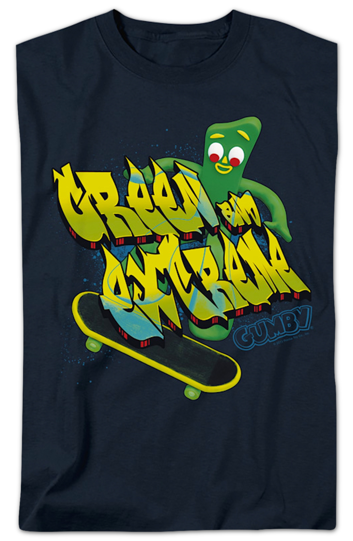 Green And Extreme Gumby T-Shirt