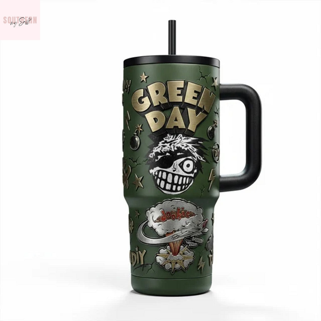 Green Day Dookie Tumbler