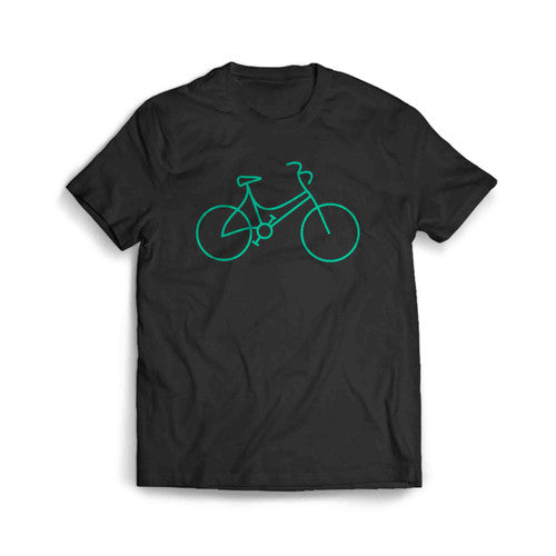 Green Bicycle Men's T-Shirt