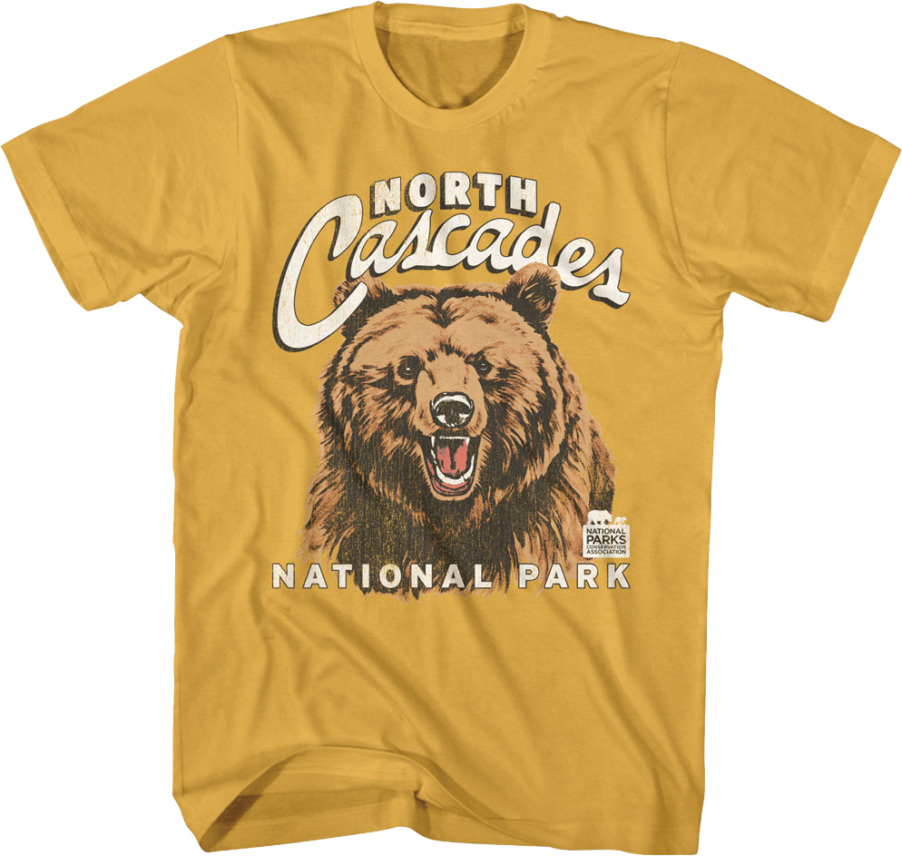 Grizzly Bear North Cascades National Park T-Shirt