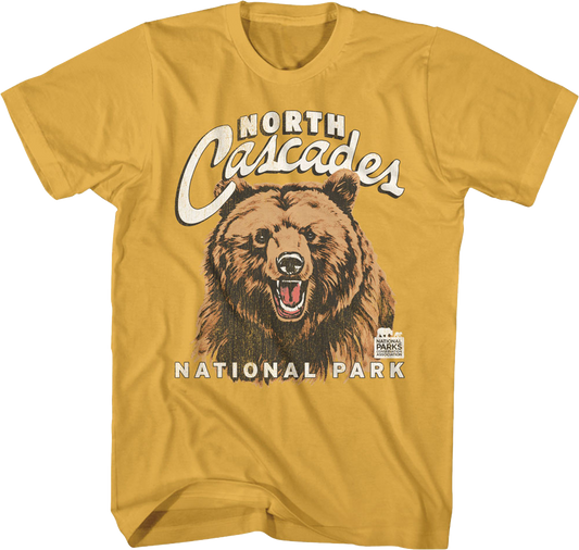 Grizzly Bear North Cascades National Park T-Shirt