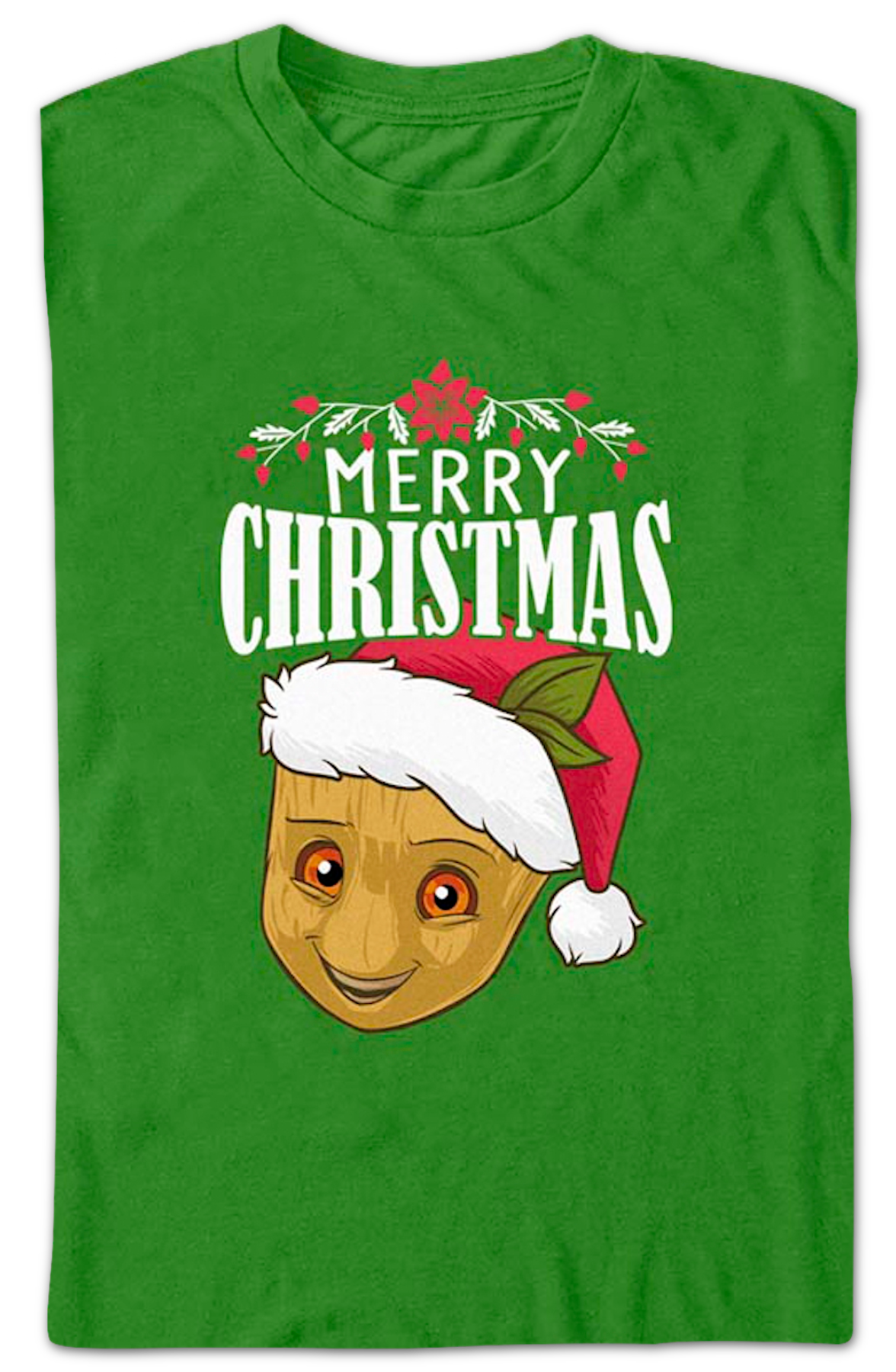 Groot Merry Christmas Guardians of the Galaxy T-Shirt