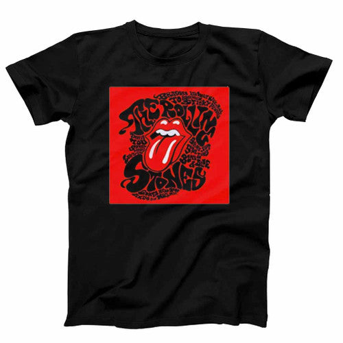 Groovy Rollings Stones Mens T-Shirt Tee