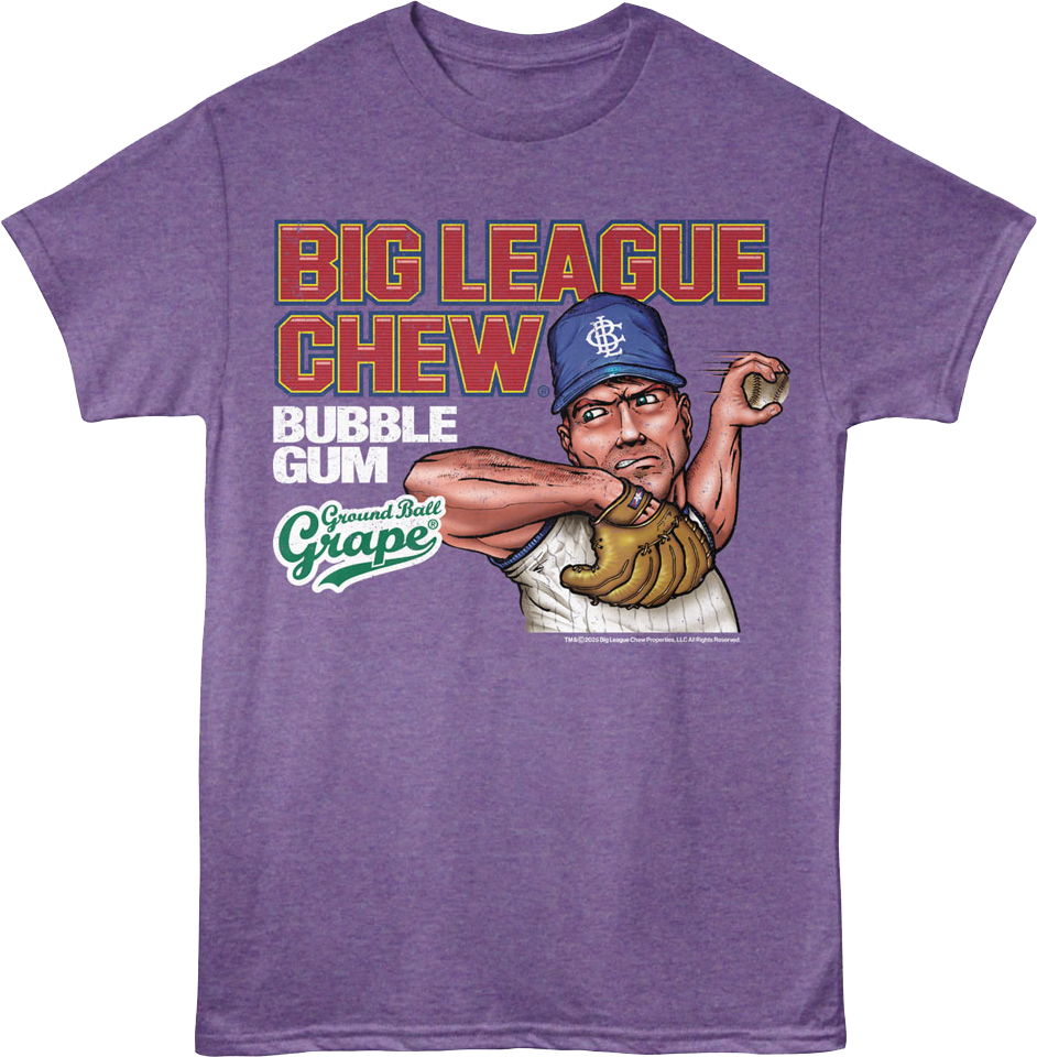 Ground Ball Grape Big League Chew T-Shirt