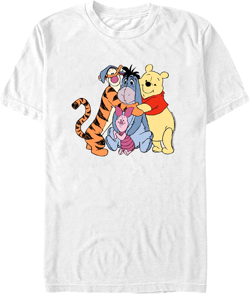 Group Hug Winnie The Pooh T-Shirt