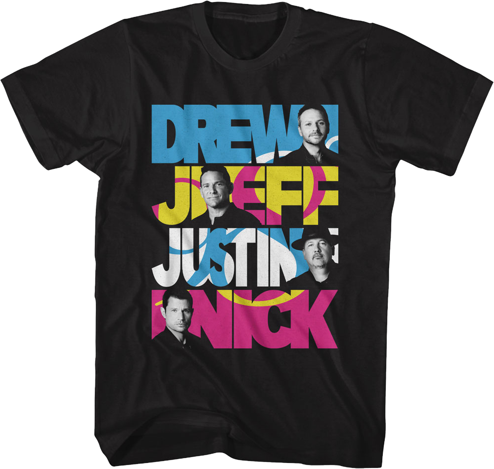 Group Members 98 Degrees T-Shirt