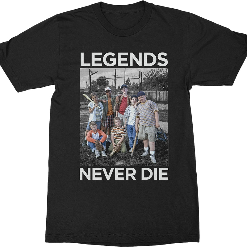 Group Photo Legends Never Die Sandlot T-Shirt