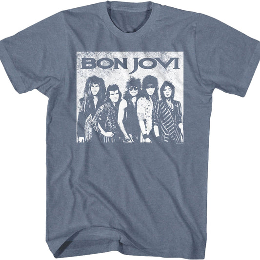 Group Photograph Bon Jovi T-Shirt
