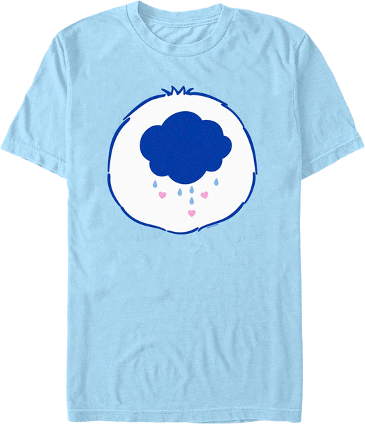 Grumpy Bear Belly Badge Care Bears T-Shirt