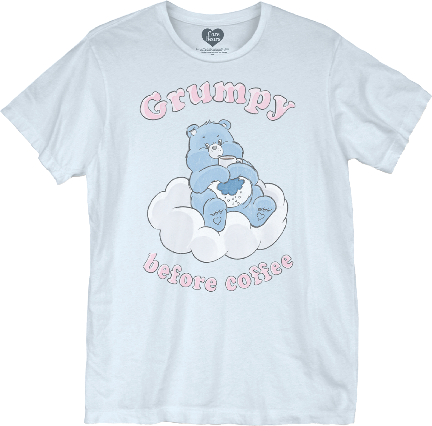 Grumpy Before Coffee Care Bears T-Shirt
