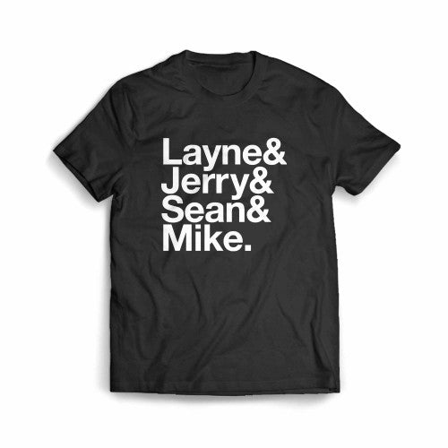 Grunge Music Seattle Grunge Layne Staley Jerry Cantrell Rock Music Men's T-Shirt