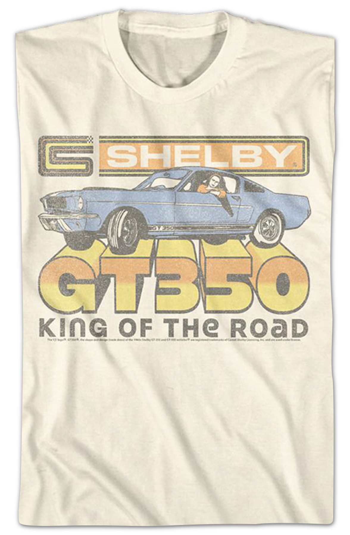 GT350 King Of The Road Shelby T-Shirt