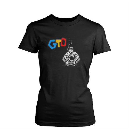 Gto Manga Anime Grand Teacher Onizuka Womens T-Shirt Tee