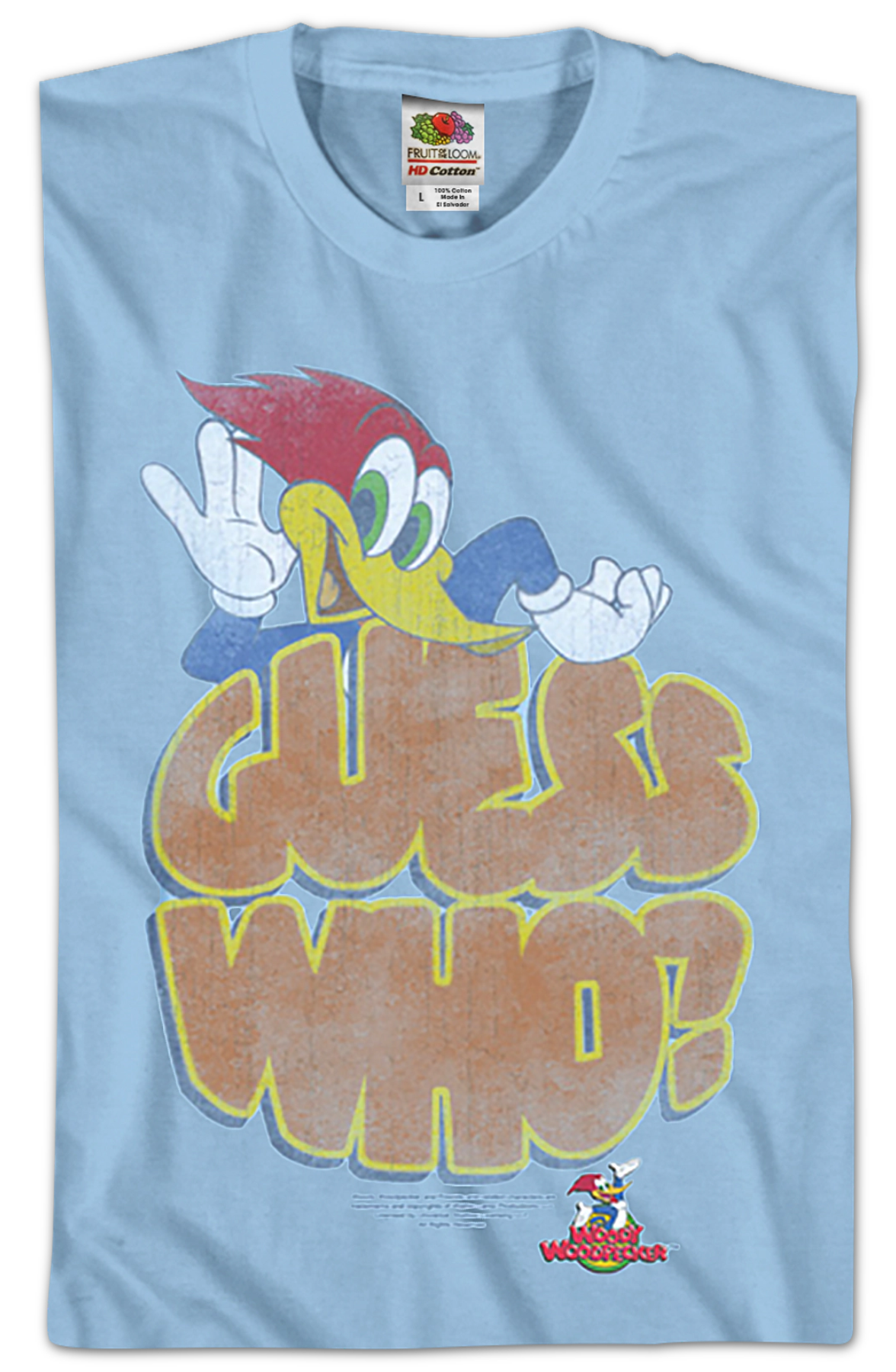 Guess Who Woody Woodpecker T-Shirt