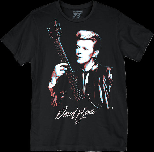 Guitar David Bowie T-Shirt